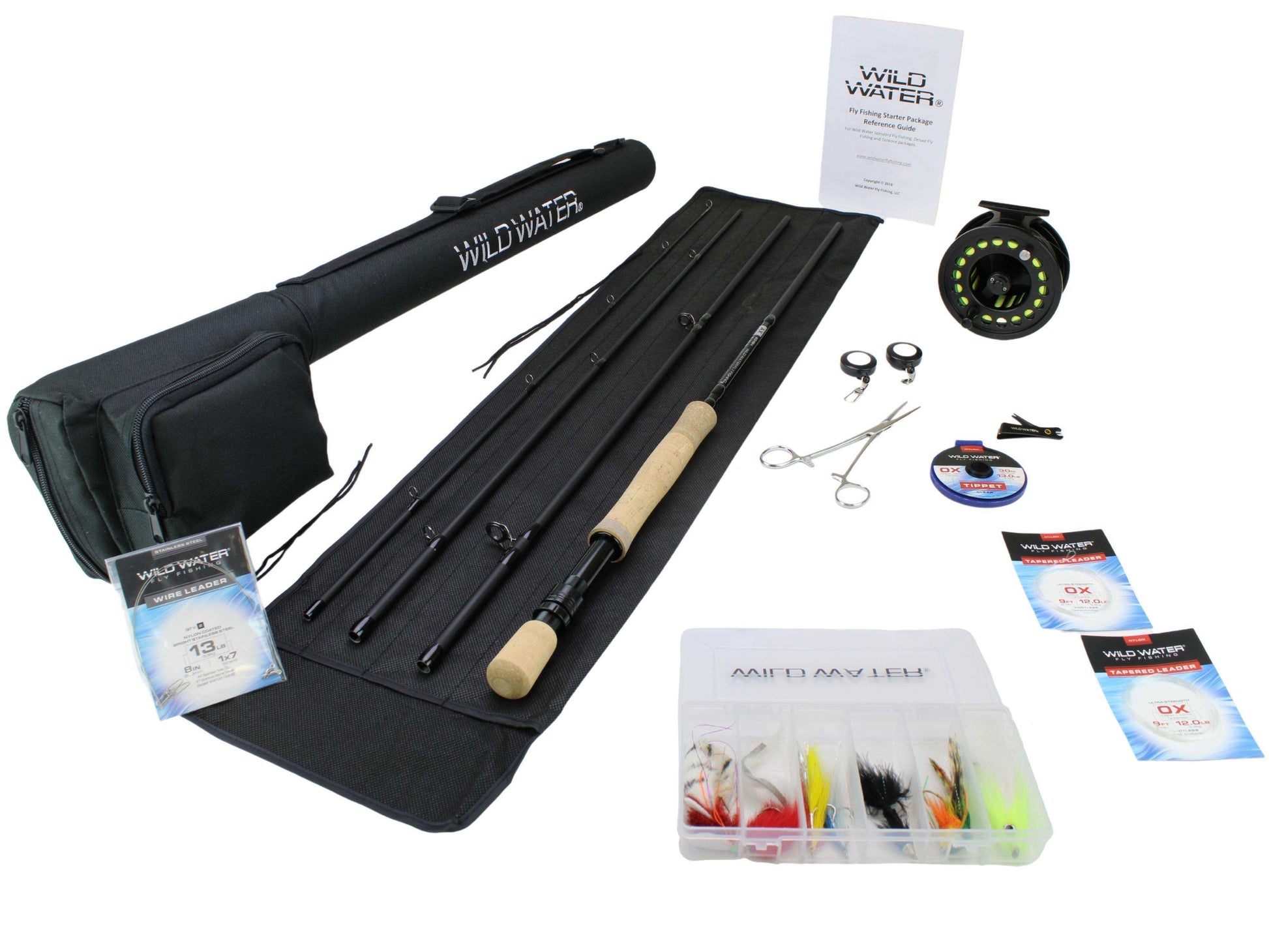 Standard Fly Fishing Kit, 12wt Rod | 9ft | 4-piece | Wild Water Fly Fishing - Skoutley Outdoors LLC