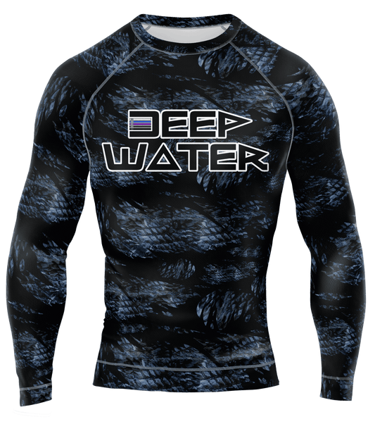 BJJ Deep Water Uku Sport Rash Guard - Skoutley Outdoors LLC