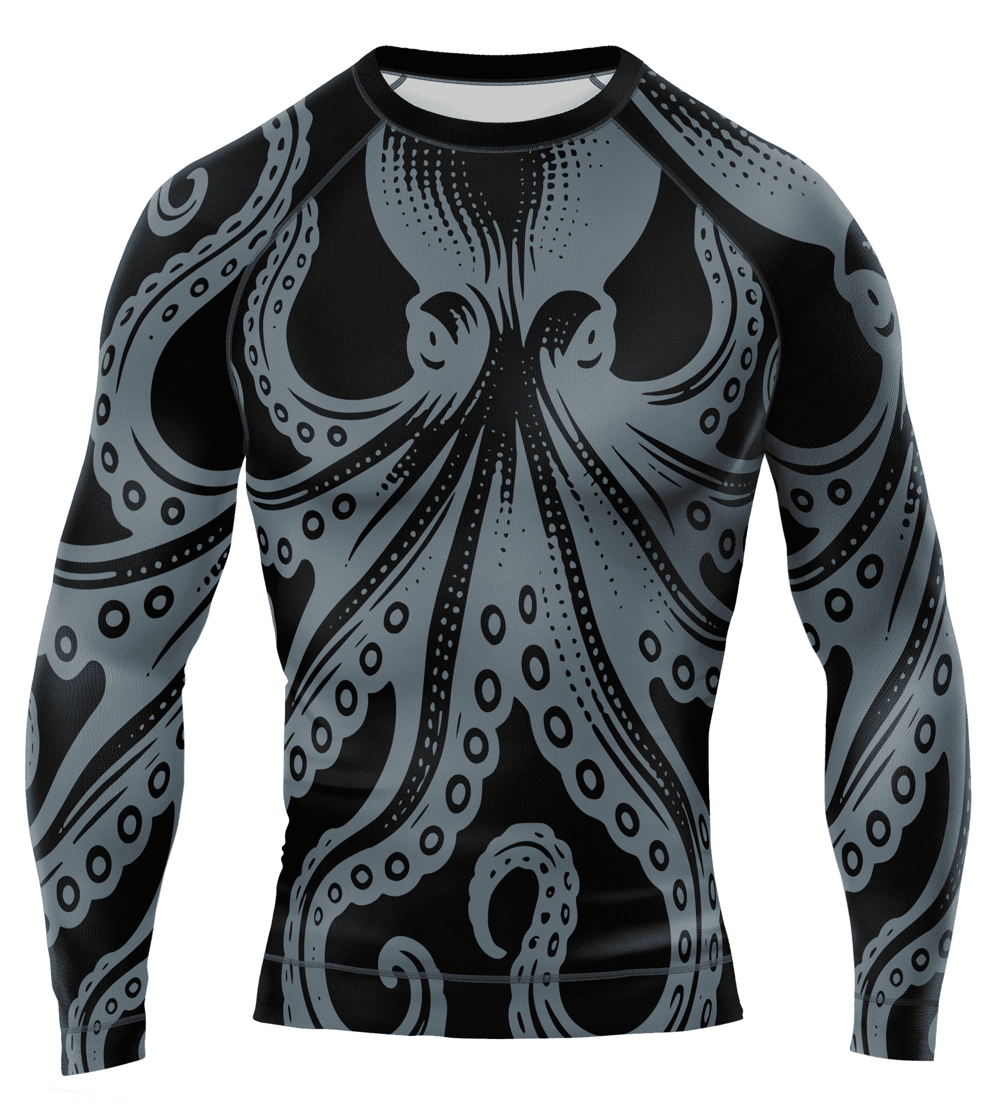 BJJ Deep Water Octo Sport Rash Guard - Skoutley Outdoors LLC