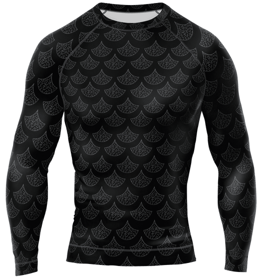 BJJ Deep Water Scales Sport Rash Guard - Skoutley Outdoors LLC