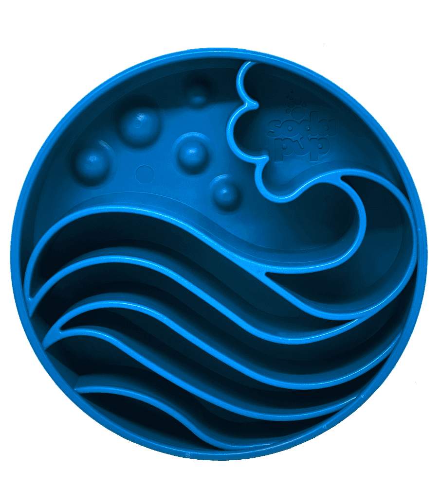 Wave Design eBowl Enrichment Slow Feeder Bowl for Dogs - Skoutley Outdoors LLC