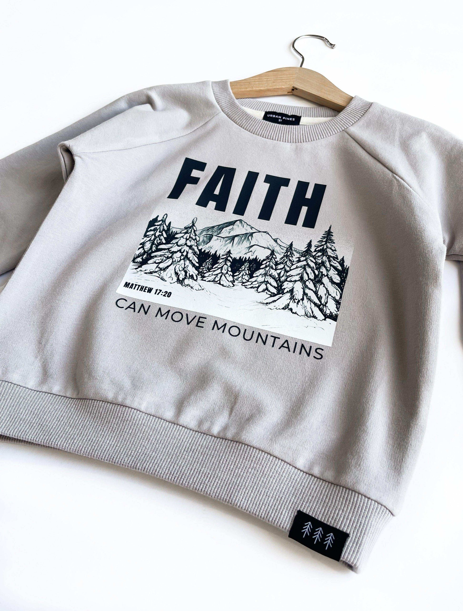 Faith Can Move Mountains Crew - Skoutley Outdoors LLC