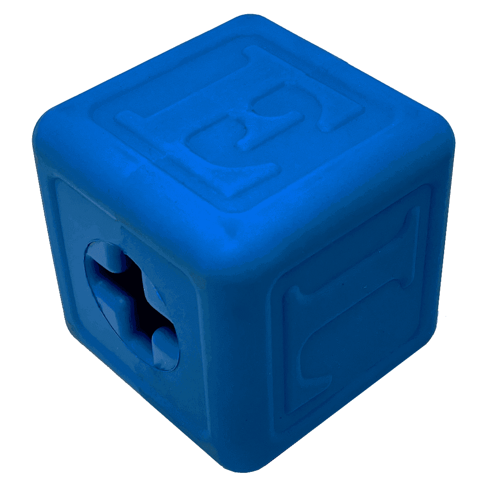 Love Cube eDispenser Durable Rubber Chew Toy & Treat Dispenser - Skoutley Outdoors LLC