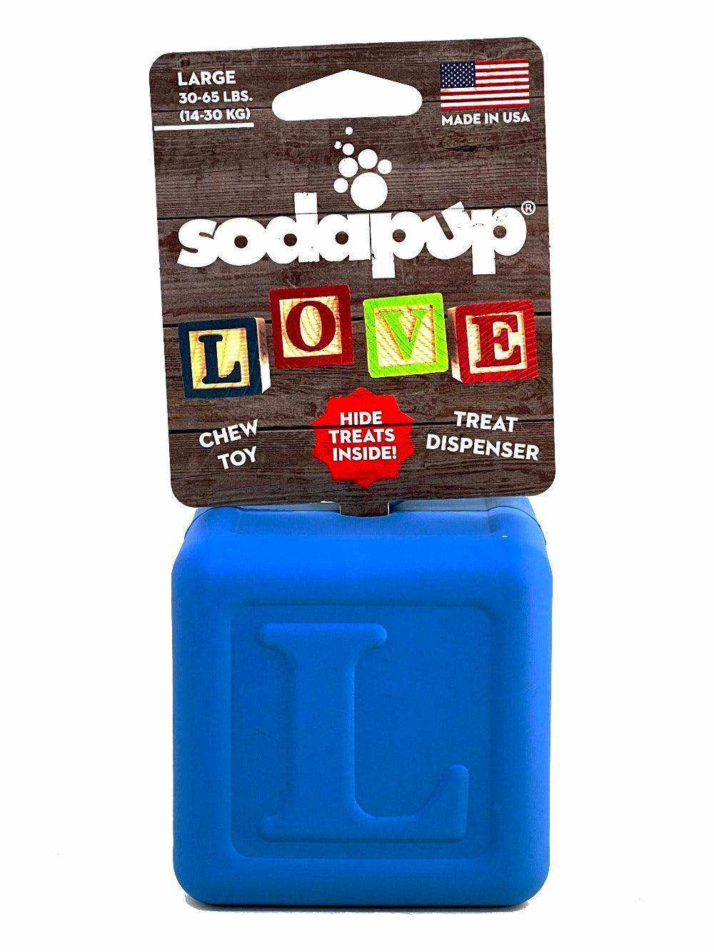 Love Cube eDispenser Durable Rubber Chew Toy & Treat Dispenser - Skoutley Outdoors LLC