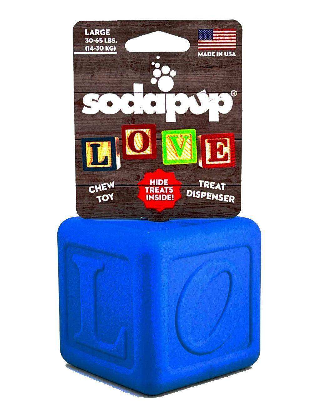 Love Cube eDispenser Durable Rubber Chew Toy & Treat Dispenser - Skoutley Outdoors LLC