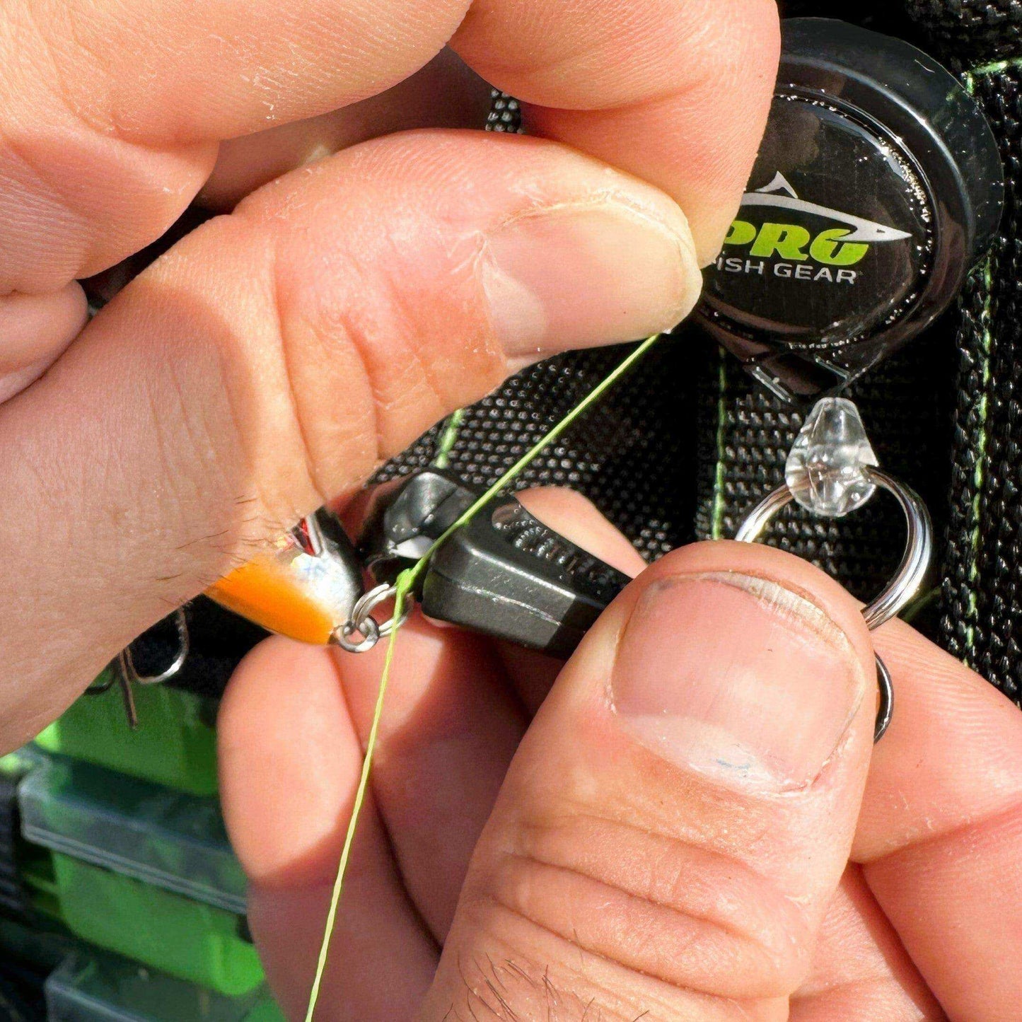 Line Cutterz Ceramic Blade Zipper Pull - Black - Skoutley Outdoors LLC