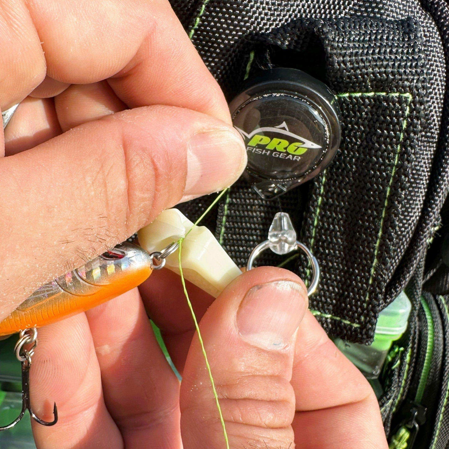 Line Cutterz Ceramic Blade Zipper Pull - Glow-in-the-Dark - Skoutley Outdoors LLC