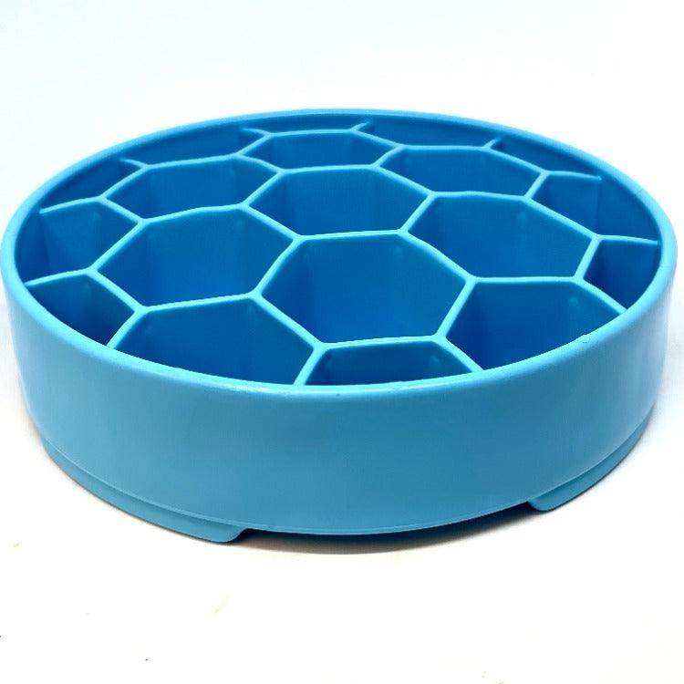 Honeycomb Design eBowl Enrichment Slow Feeder Bowl for Dogs - Skoutley Outdoors LLC