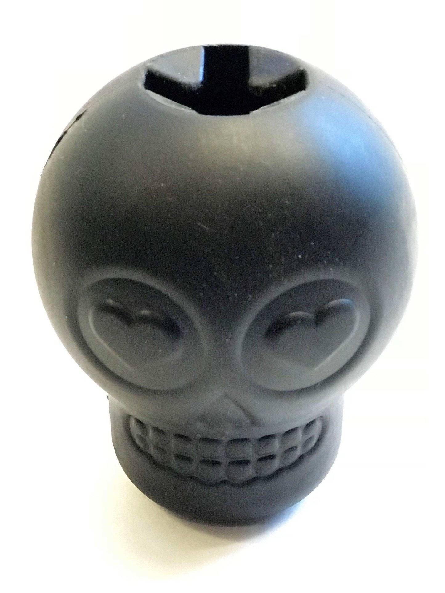 Magnum Sugar Skull eDispenser Ultra-Durable Chew Toy & Treat Dispenser - Black - Skoutley Outdoors LLC