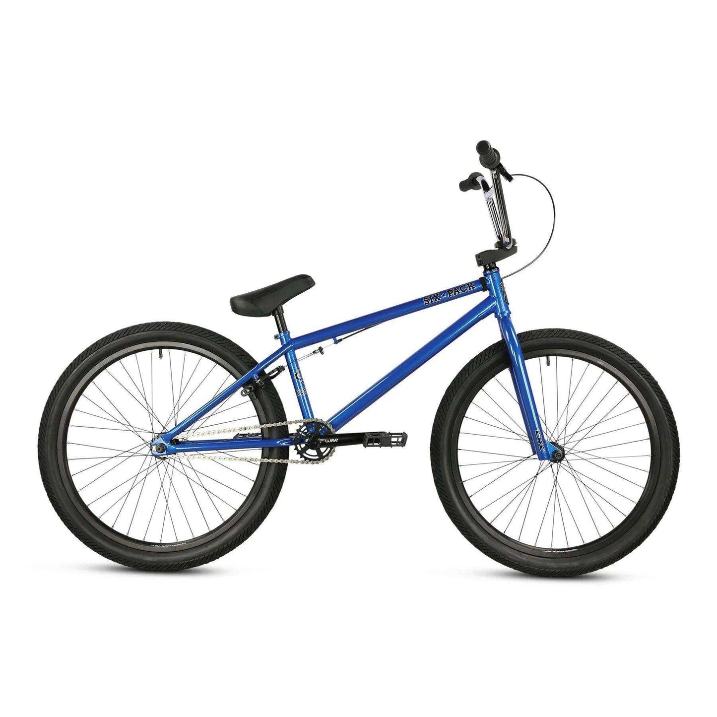 DK Six Pack 24″ Complete BMX Bike - Blue - Skoutley Outdoors LLC