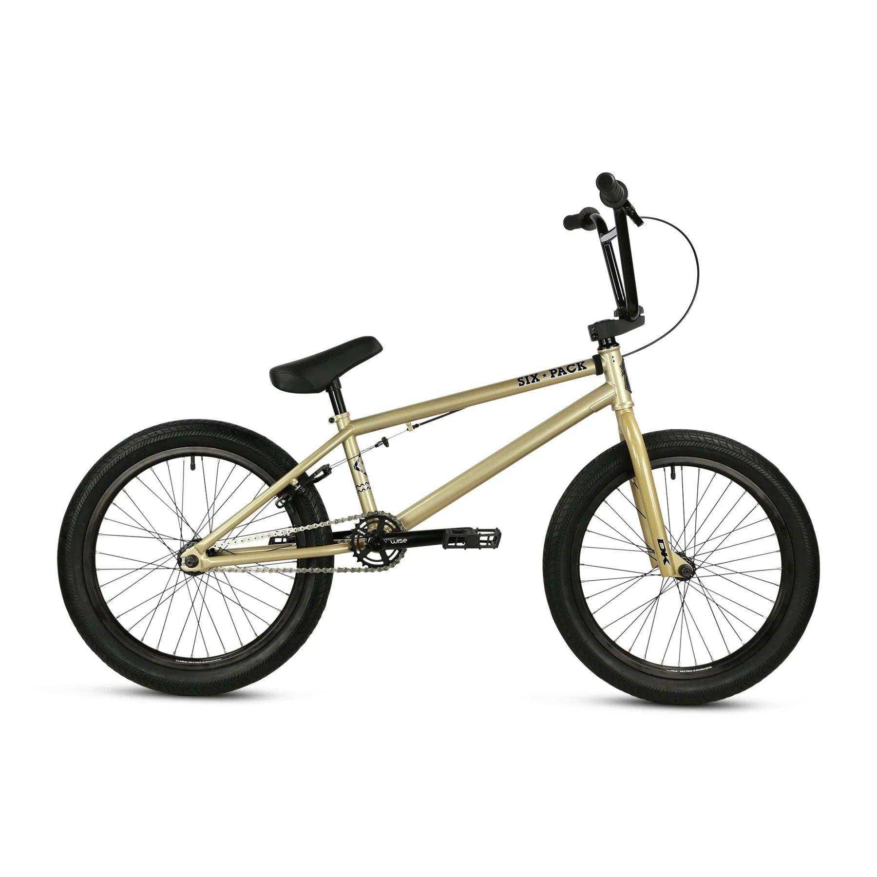 DK Six Pack 20″ Complete BMX Bike - Champagne - Skoutley Outdoors LLC