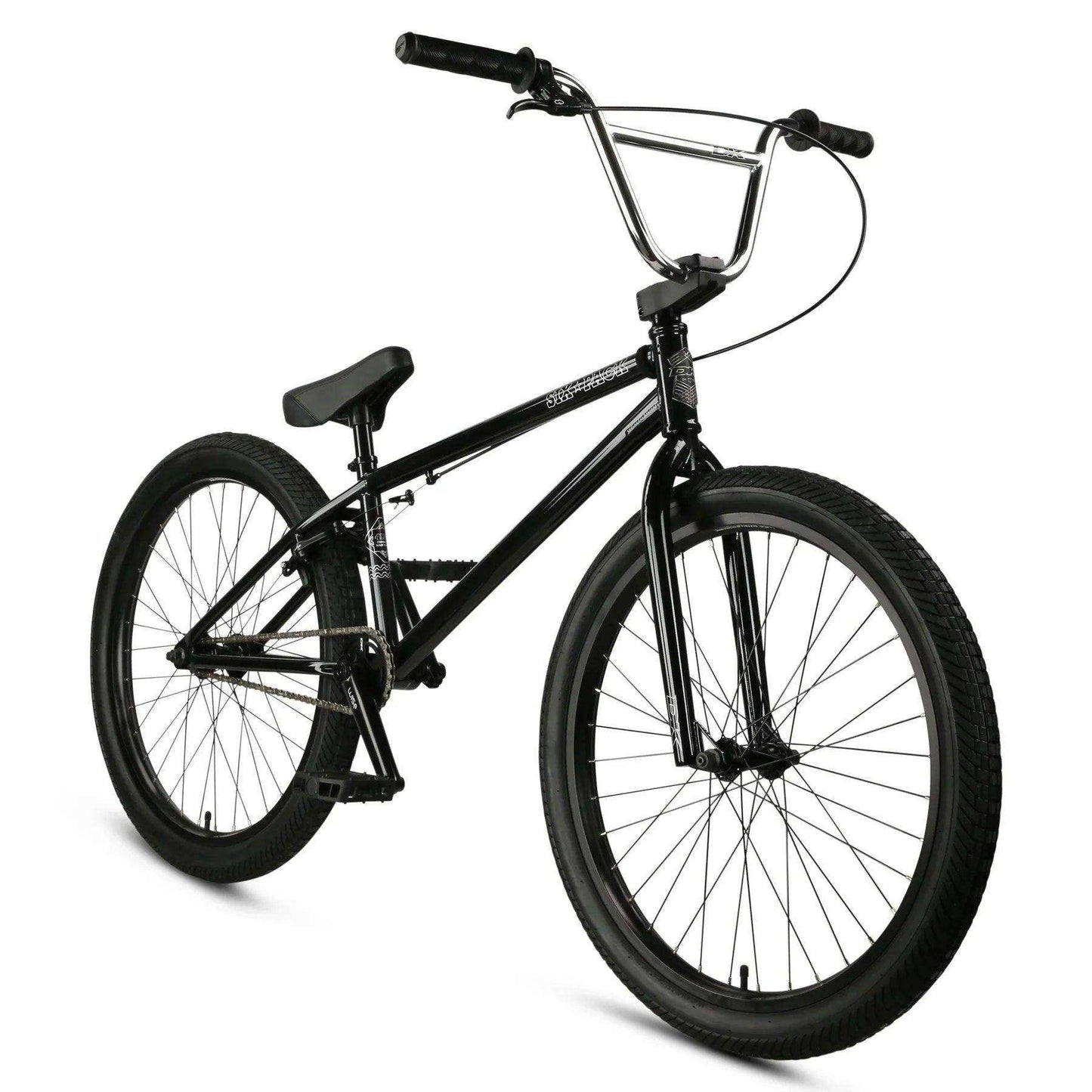 DK Six Pack 24″ Complete BMX Bike - Black - Skoutley Outdoors LLC