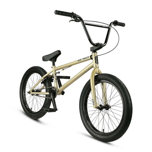 DK Six Pack 20″ Complete BMX Bike - Champagne - Skoutley Outdoors LLC