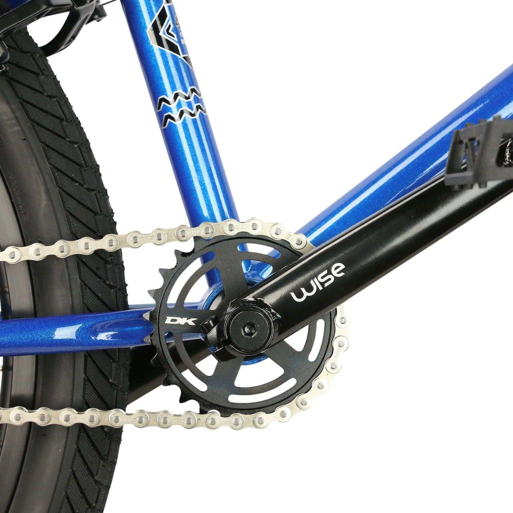 DK Six Pack 24″ Complete BMX Bike - Blue - Skoutley Outdoors LLC