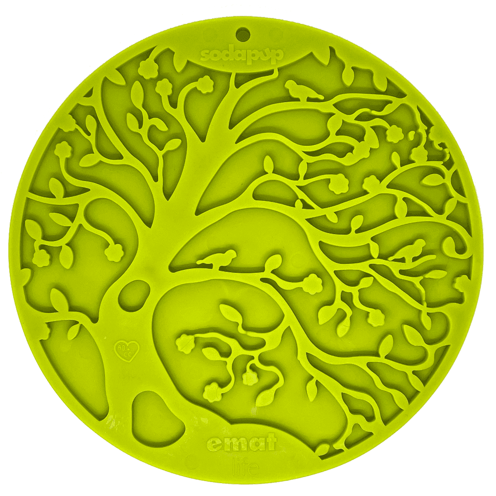 Tree of Life Design eMat Enrichment Lick Mat With Suction Cups - Skoutley Outdoors LLC