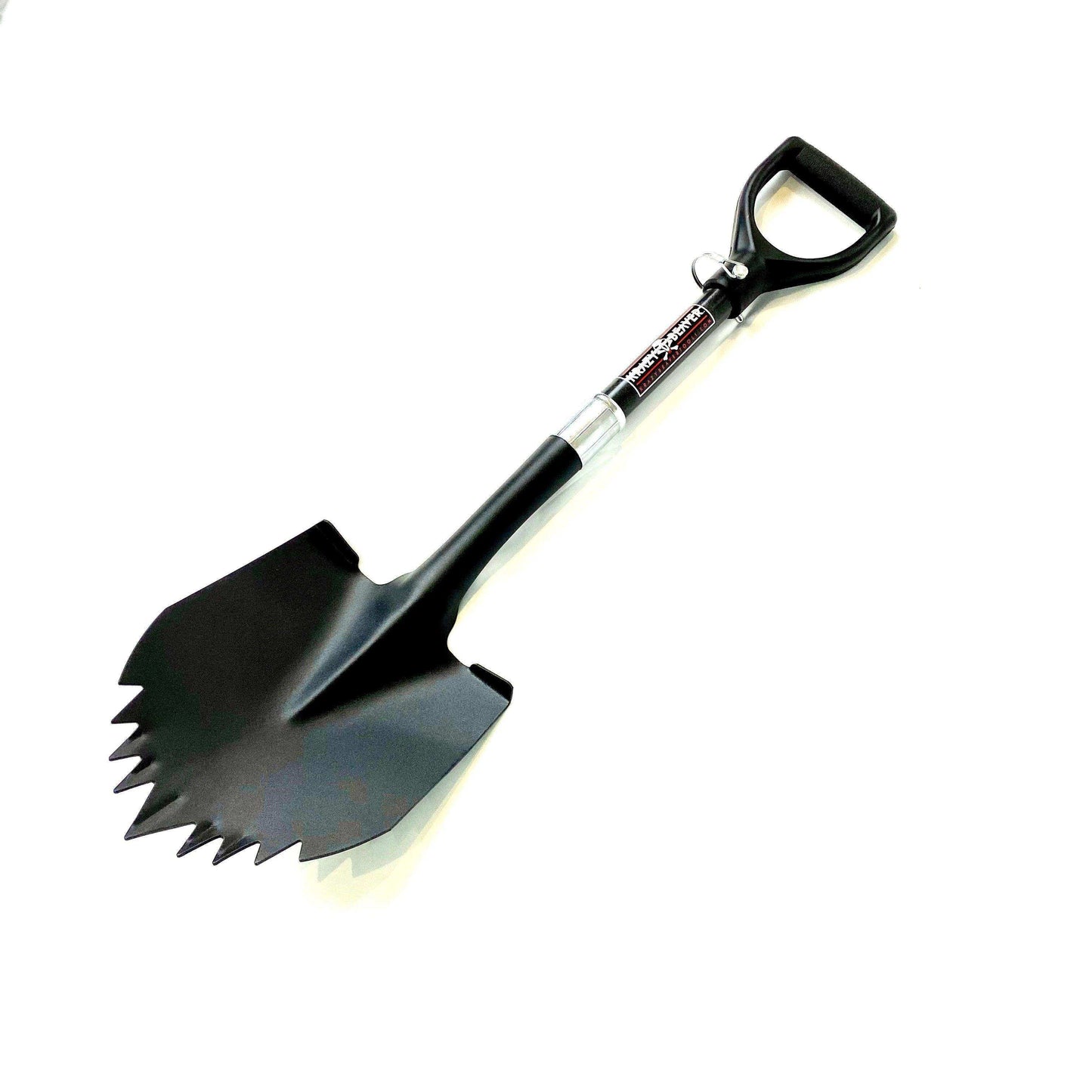 ATV / UTV Krazy Beaver Shorty Shovel (Textured Black Head / Black Handle) - Skoutley Outdoors LLC