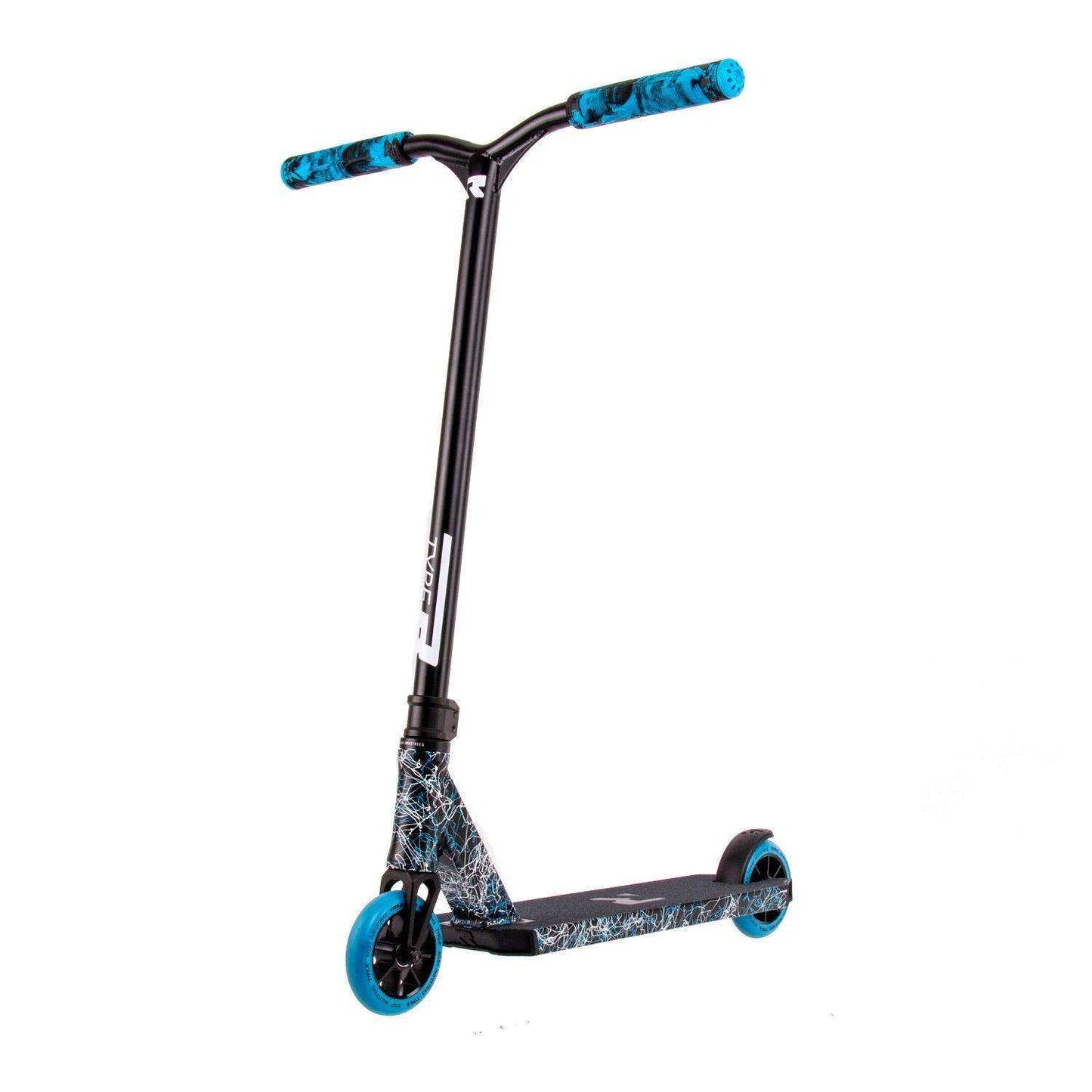 Root Industries Type R Complete Scooter - Black/Blue/White - Skoutley Outdoors LLC