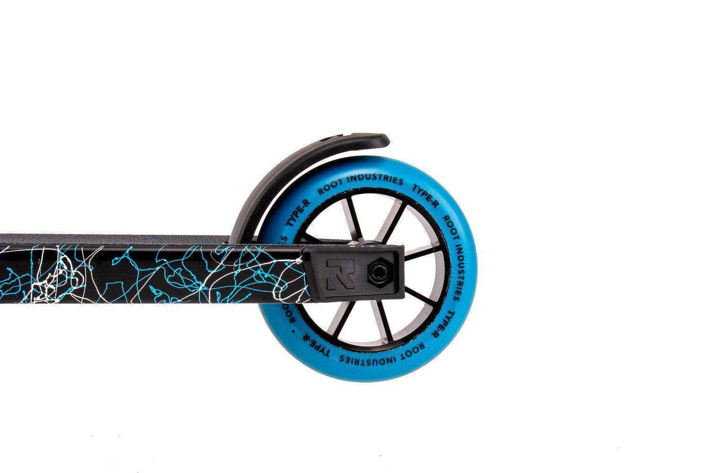 Root Industries Type R Complete Scooter - Black/Blue/White - Skoutley Outdoors LLC