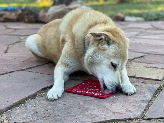 Heart Design "Love" eMat Lick Mat - Skoutley Outdoors LLC