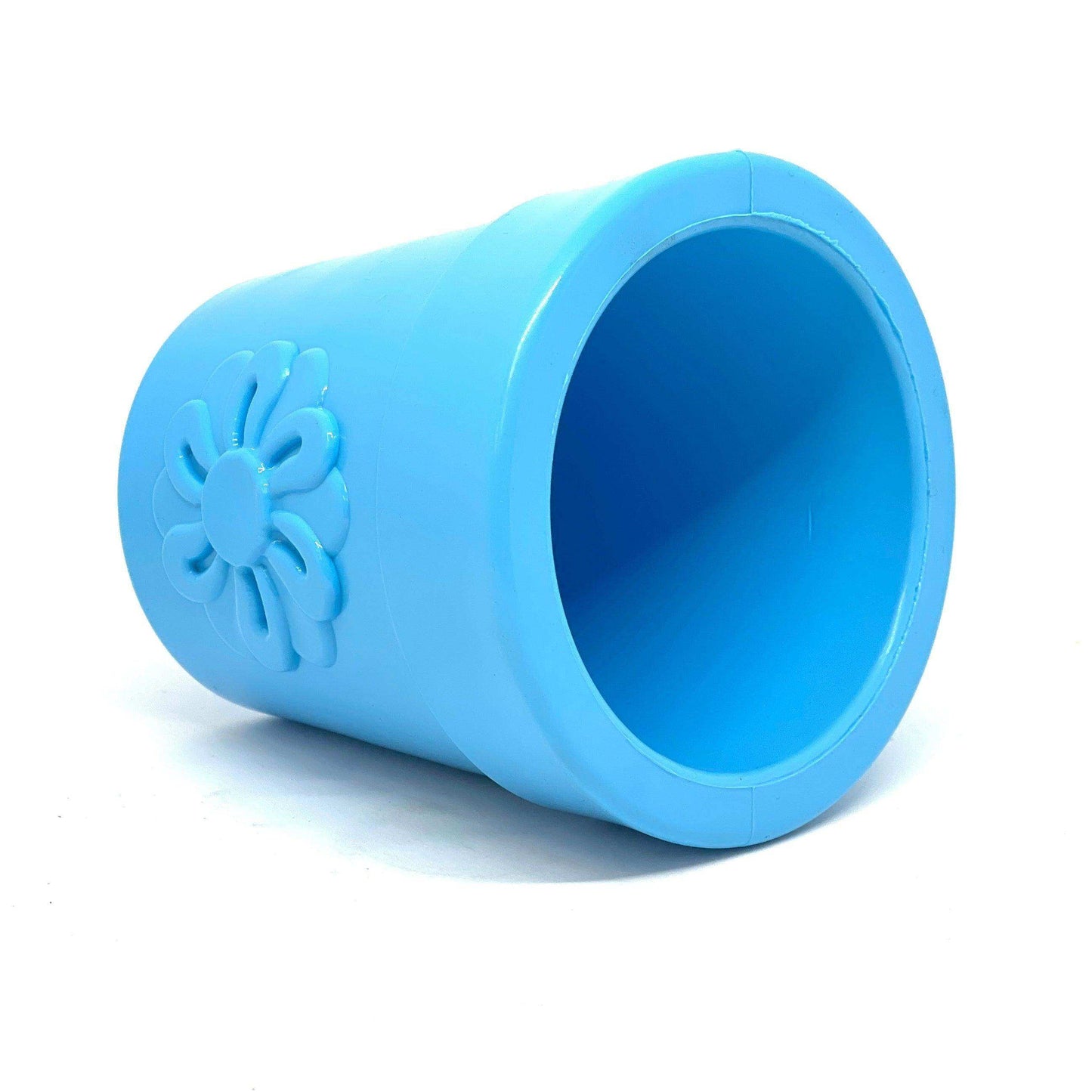 Large Flower Pot Durable PUP-X Rubber eCup Treat Dispenser & Enrichment Toy - Skoutley Outdoors LLC