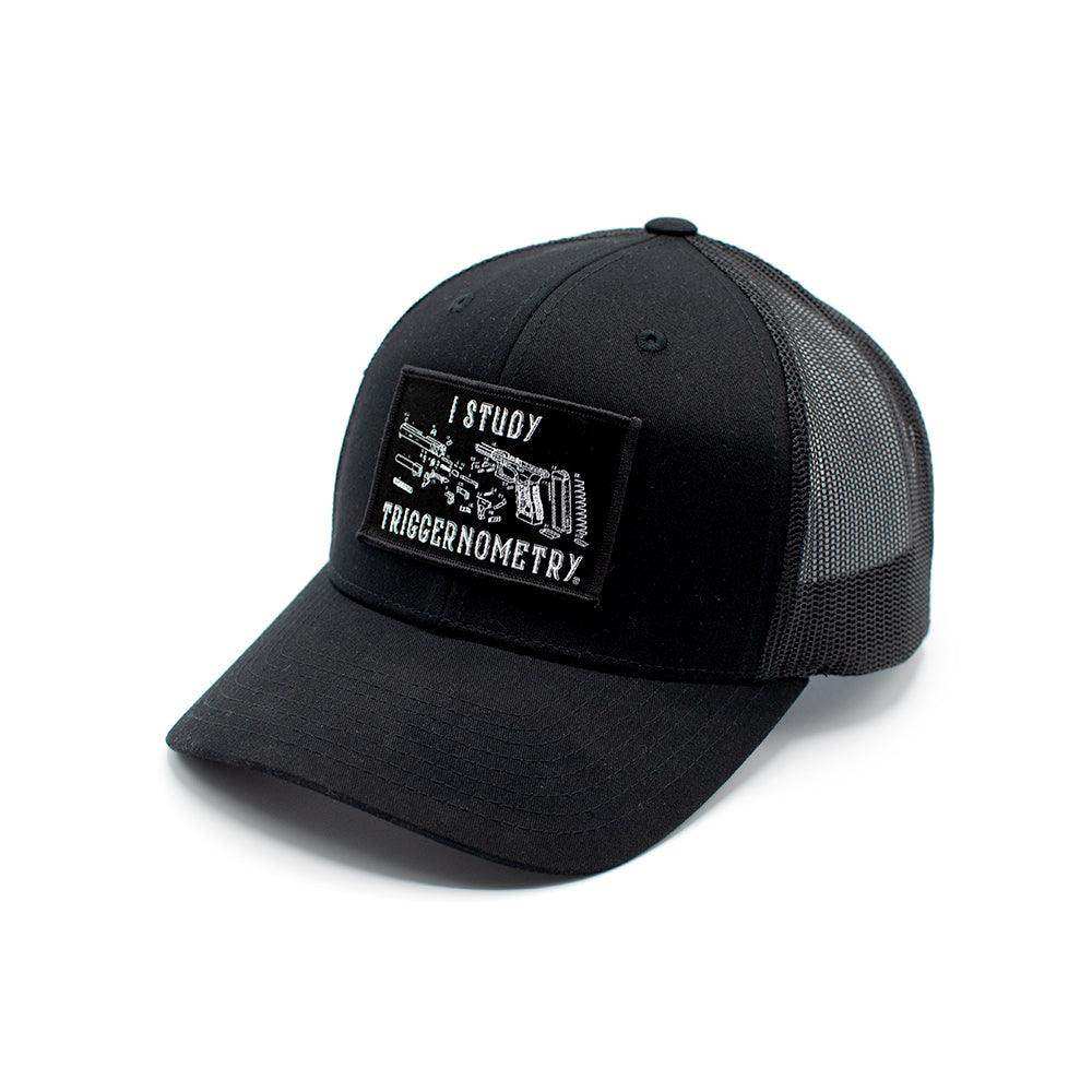 I Study Triggernometry Woven Patch Hat - Skoutley Outdoors LLC