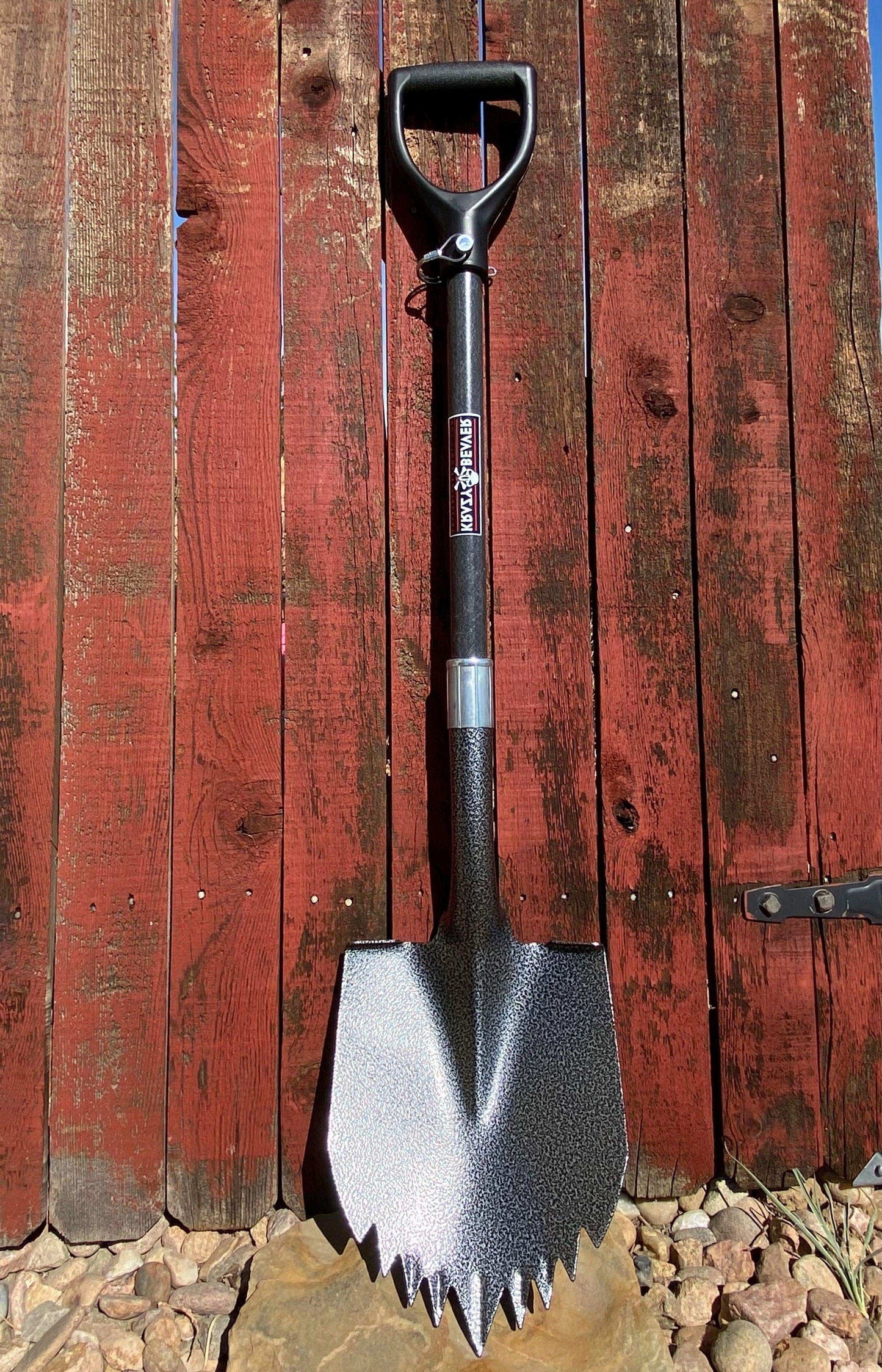 Krazy Beaver Shovel (Silver Vein Head / Black Handle 45638) - Skoutley Outdoors LLC