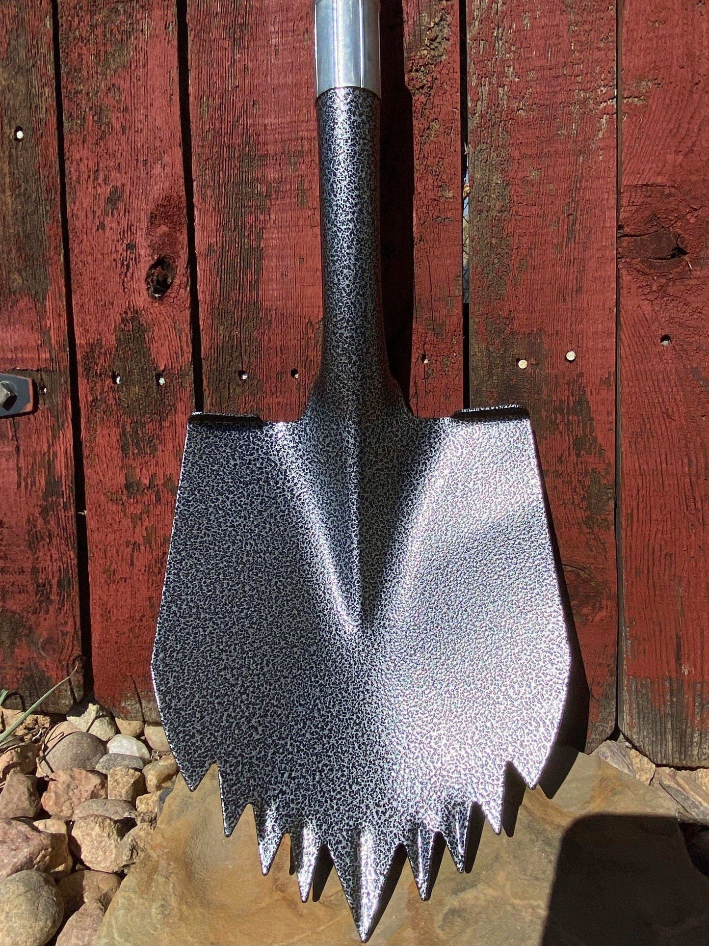 Krazy Beaver Shovel (Silver Vein Head / Black Handle 45638) - Skoutley Outdoors LLC