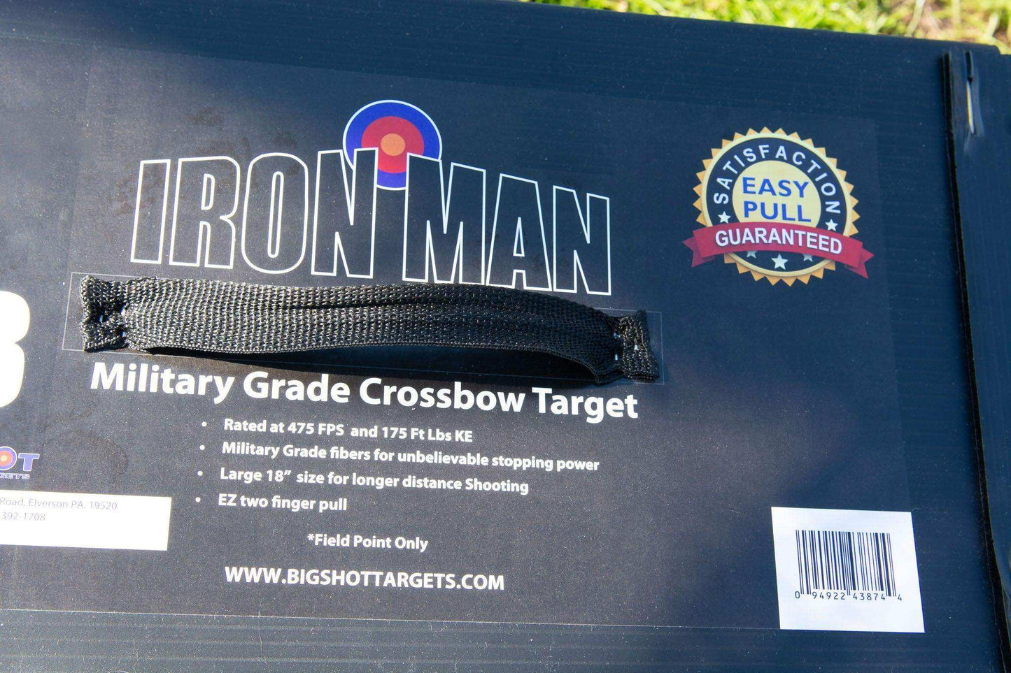 Iron Man 18'' High Kinetic Energy Crossbow Target - Skoutley Outdoors LLC