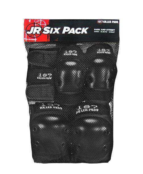 187 Killer Pads 6-Pack Junior Pad Set Combo - Black - Skoutley Outdoors LLC