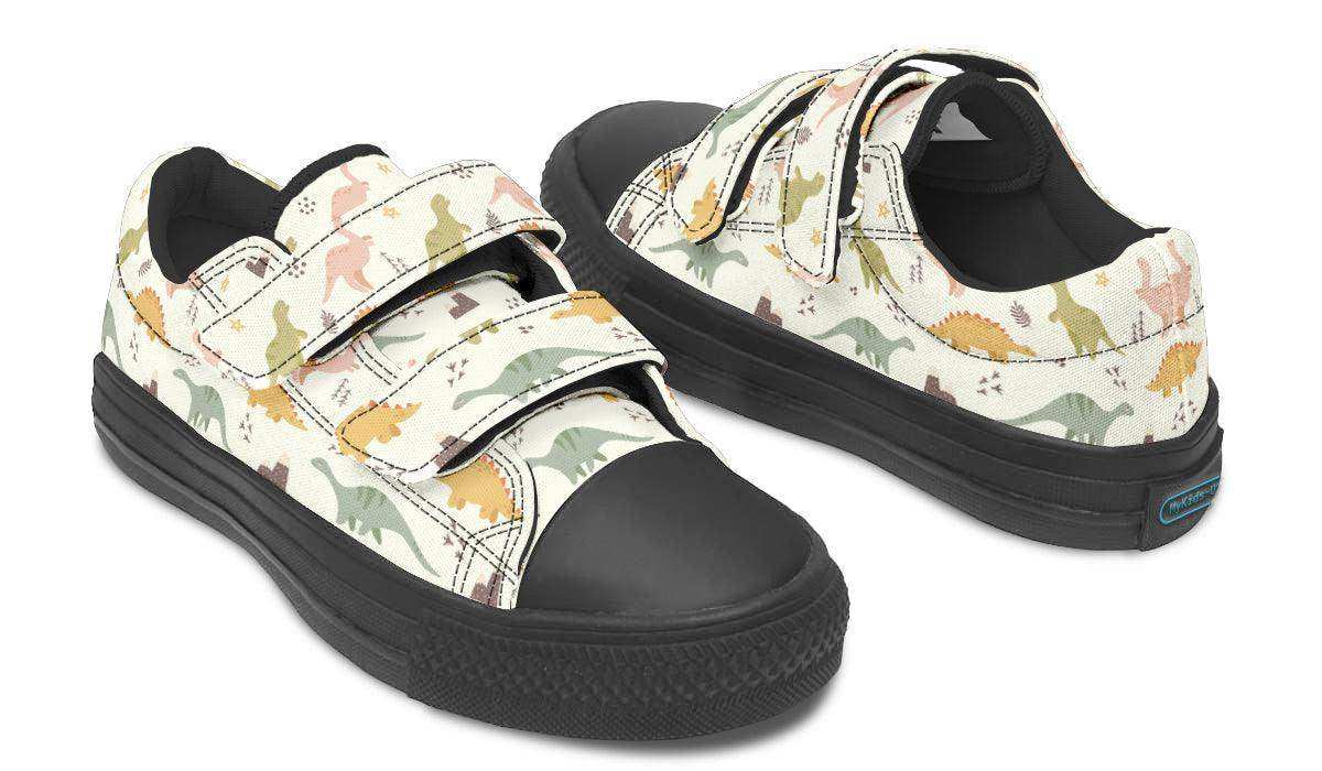 Kids Shoes Low Tops Dinosaurs - Skoutley Outdoors LLC