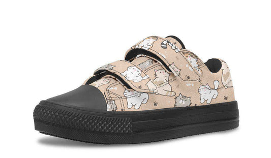 Kids Shoes Low Tops Cats - Skoutley Outdoors LLC