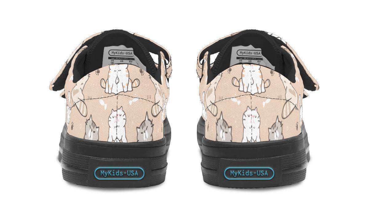 Kids Shoes Low Tops Cats - Skoutley Outdoors LLC