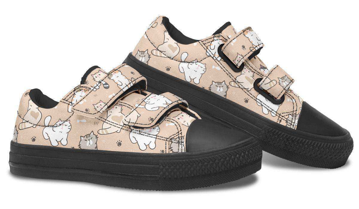 Kids Shoes Low Tops Cats - Skoutley Outdoors LLC