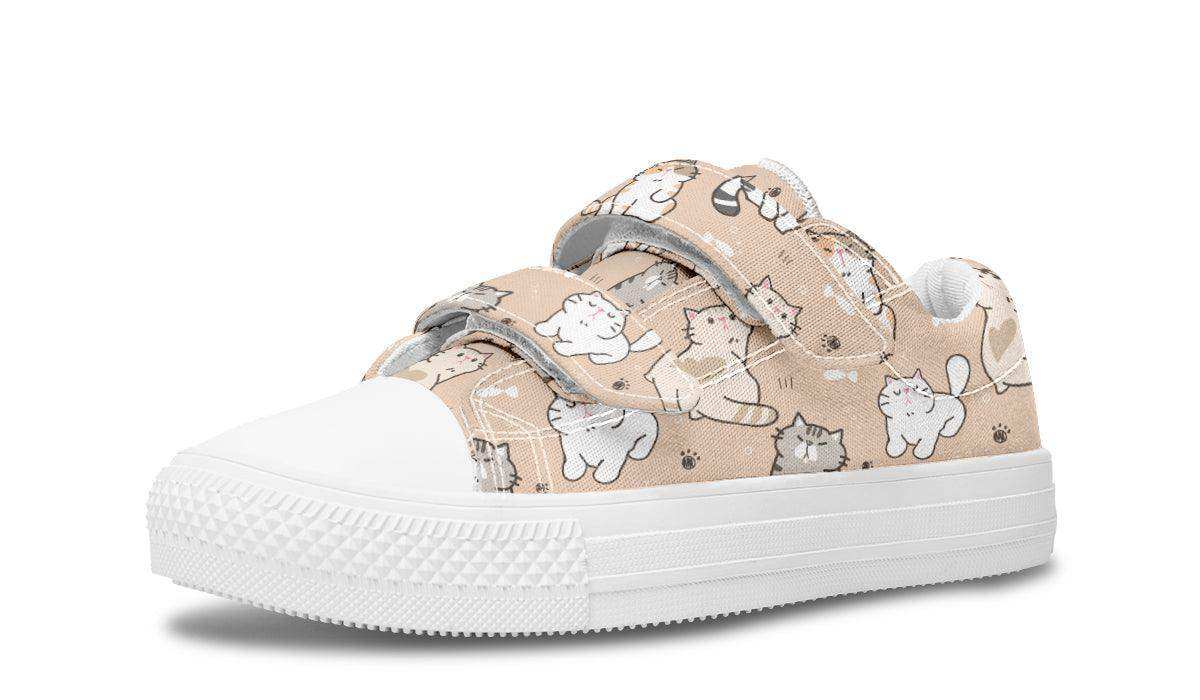 Kids Shoes Low Tops Cats - Skoutley Outdoors LLC