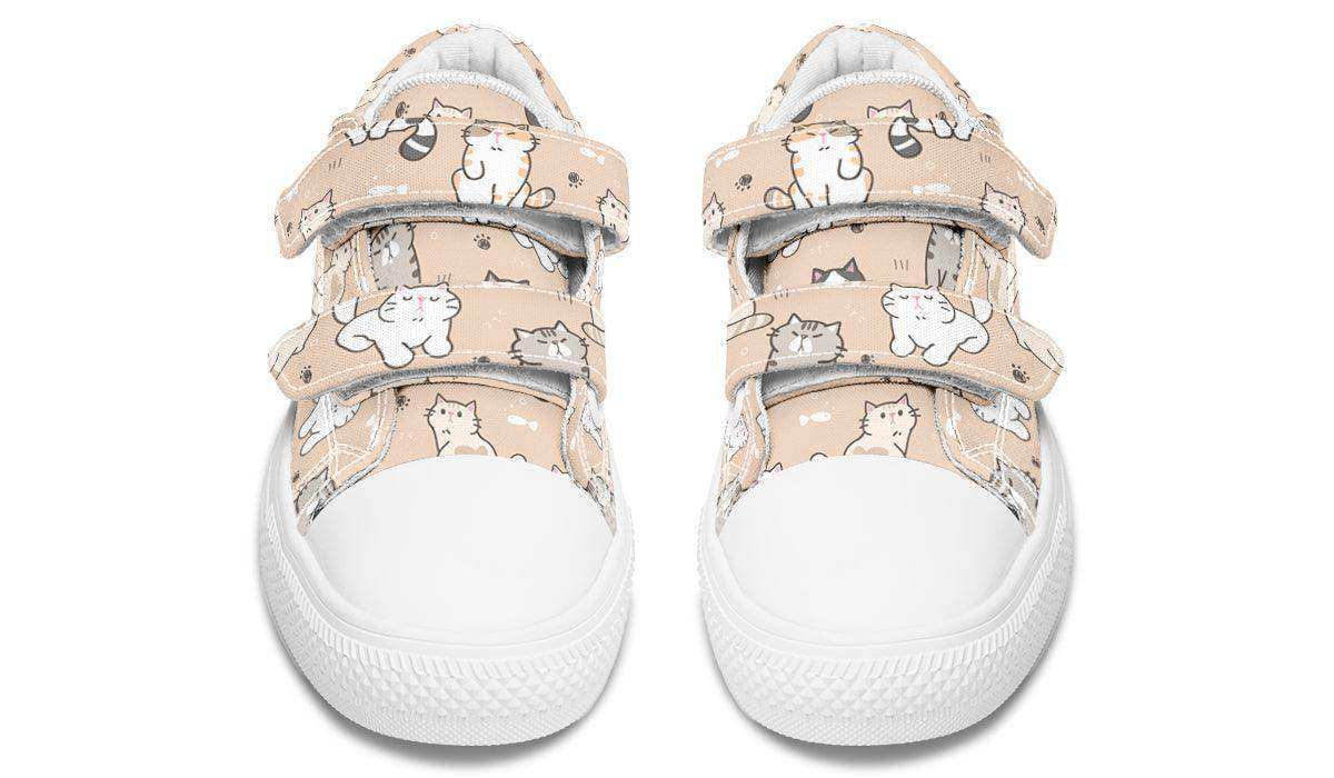 Kids Shoes Low Tops Cats - Skoutley Outdoors LLC