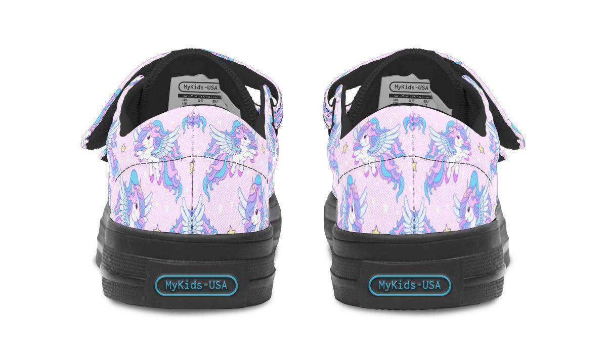 Kids Shoes Low Tops Flying Unicorn - Skoutley Outdoors LLC