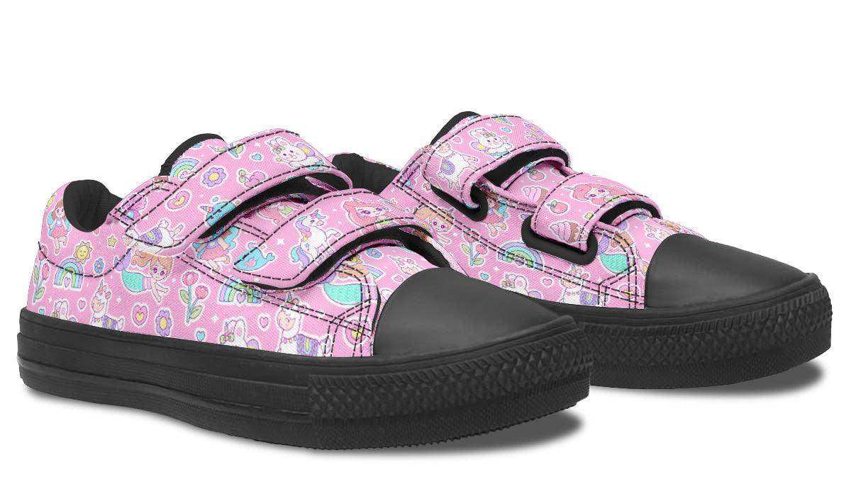 Kids Shoes Low Tops Mermaid And Unicorns - Skoutley Outdoors LLC