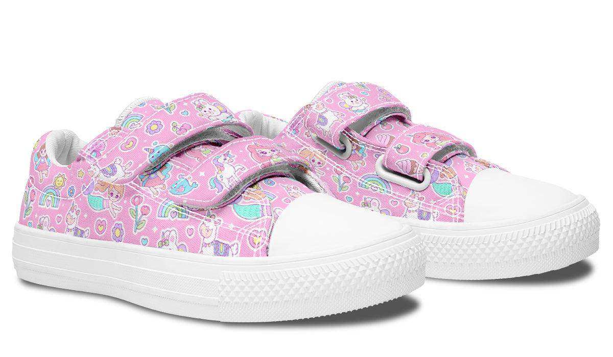 Kids Shoes Low Tops Mermaid And Unicorns - Skoutley Outdoors LLC