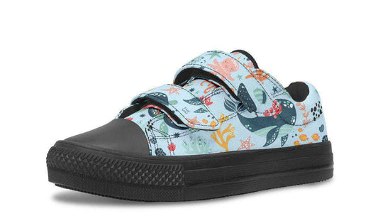 Kids Shoes Low Tops Sea Animals - Skoutley Outdoors LLC