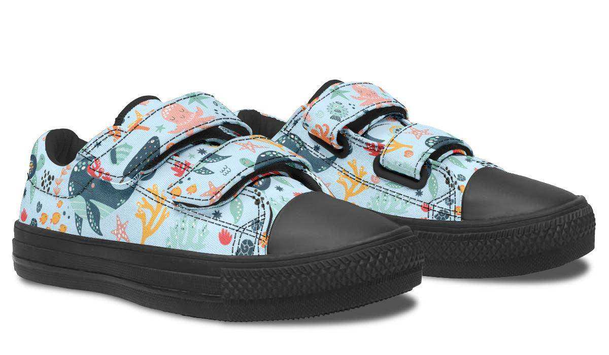 Kids Shoes Low Tops Sea Animals - Skoutley Outdoors LLC