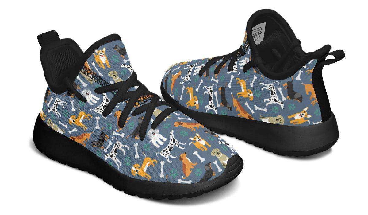 Kids Shoes Sneakers Cute Dogs - Skoutley Outdoors LLC