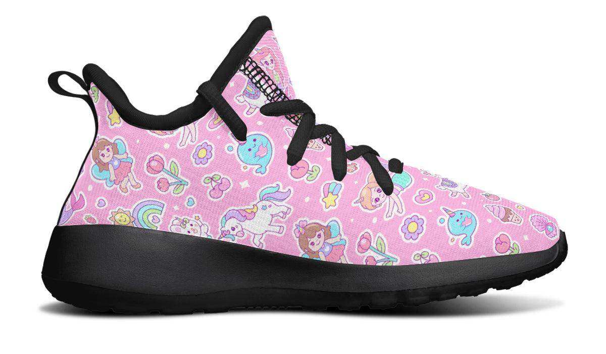 Kids Shoes Sneakers Mermaid And Unicorns - Skoutley Outdoors LLC