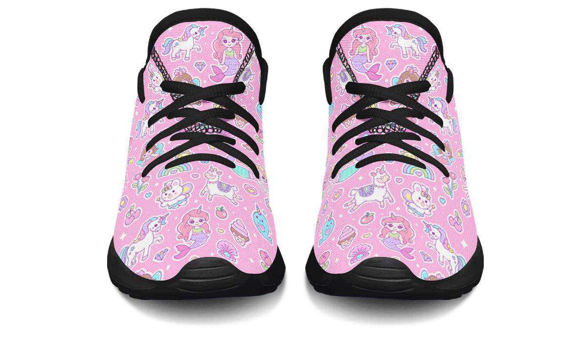 Kids Shoes Sneakers Mermaid And Unicorns - Skoutley Outdoors LLC