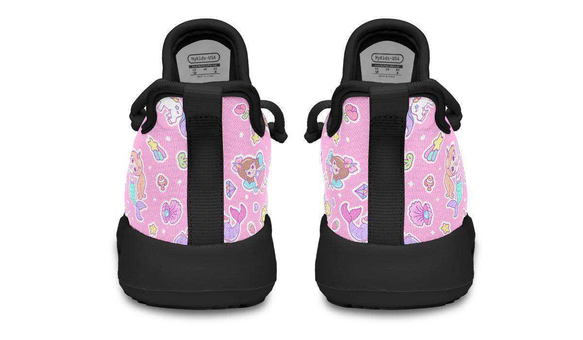 Kids Shoes Sneakers Mermaid And Unicorns - Skoutley Outdoors LLC