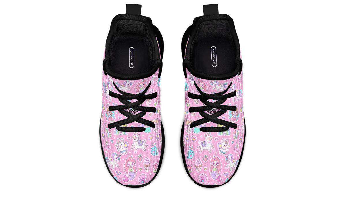 Kids Shoes Sneakers Mermaid And Unicorns - Skoutley Outdoors LLC