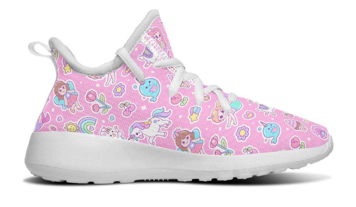 Kids Shoes Sneakers Mermaid And Unicorns - Skoutley Outdoors LLC