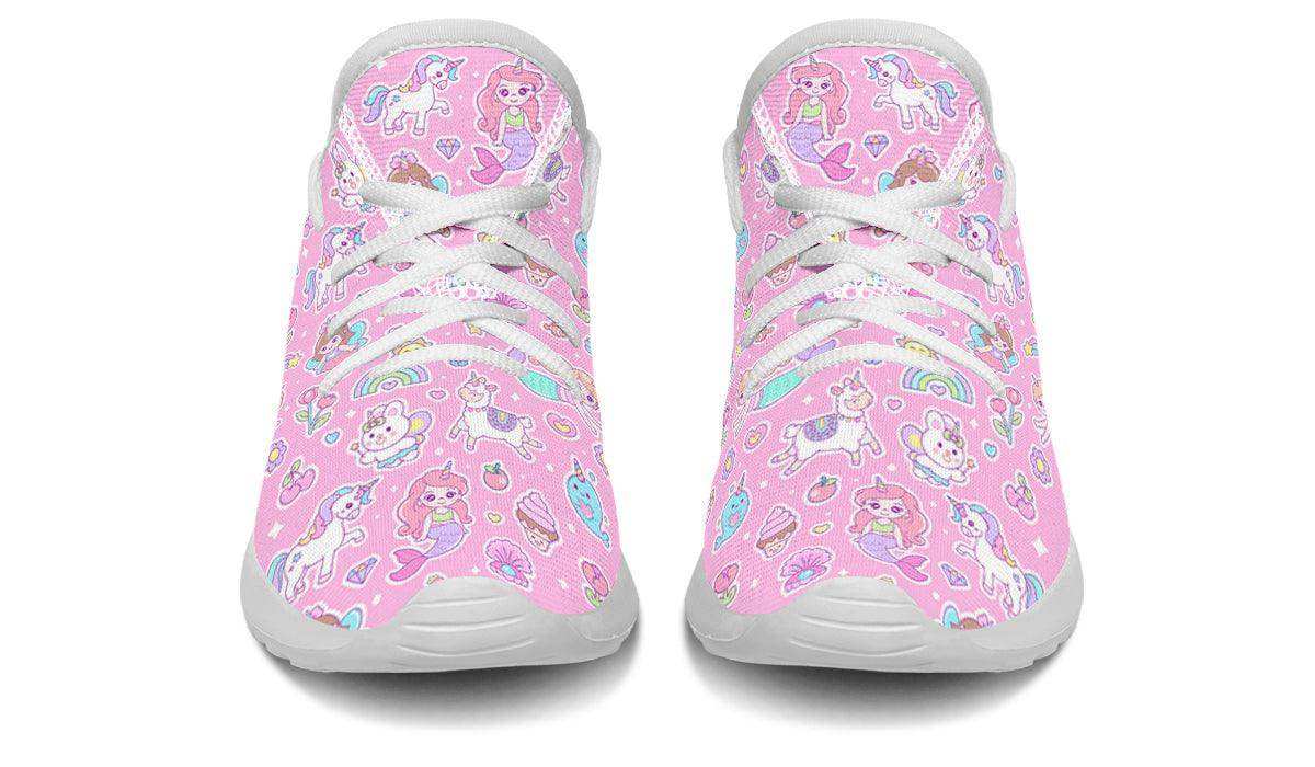 Kids Shoes Sneakers Mermaid And Unicorns - Skoutley Outdoors LLC