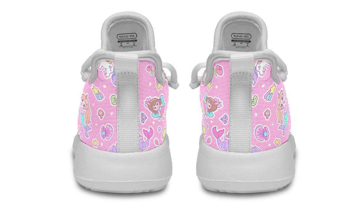 Kids Shoes Sneakers Mermaid And Unicorns - Skoutley Outdoors LLC