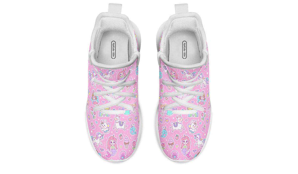 Kids Shoes Sneakers Mermaid And Unicorns - Skoutley Outdoors LLC