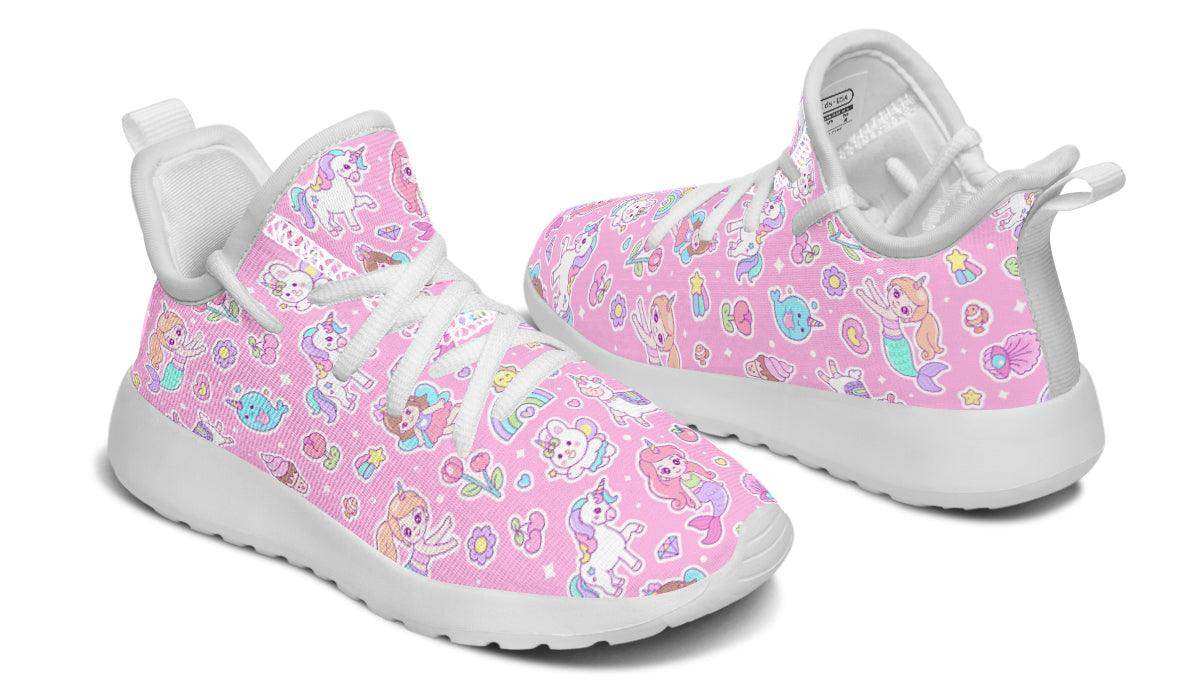 Kids Shoes Sneakers Mermaid And Unicorns - Skoutley Outdoors LLC